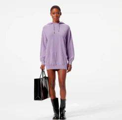 Elisabetta Franchi Abiti^Abito Felpa In Cotone Stone Wash