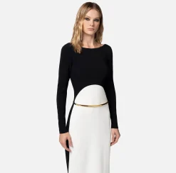 Elisabetta Franchi Abiti^Abito Red Carpet Bicolor