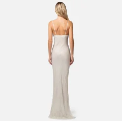 Elisabetta Franchi Abiti^Abito Red Carpet In Georgette Ricamata
