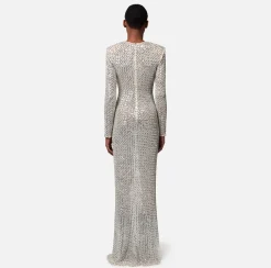 Elisabetta Franchi Abiti^Abito Red Carpet In Paillettes Chevron