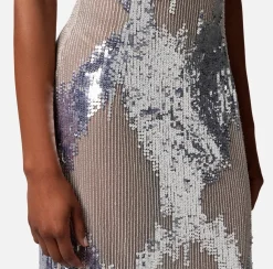Elisabetta Franchi Abiti^Abito Red Carpet In Tulle E Paillettes