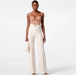 Elisabetta Franchi Top, T-Shirt & Body^Body In Crepe Con Fiocchi In Raso