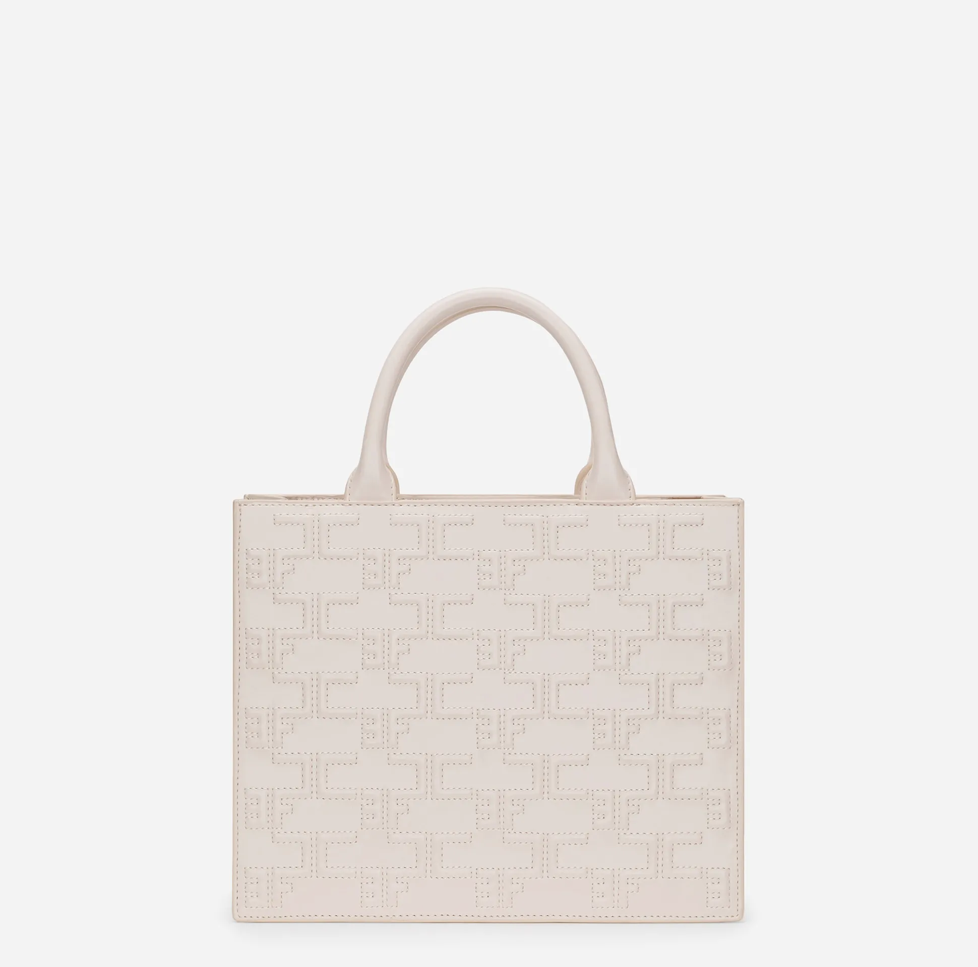 Elisabetta Franchi Borse A Mano^Bold Monogram Medium Shopper