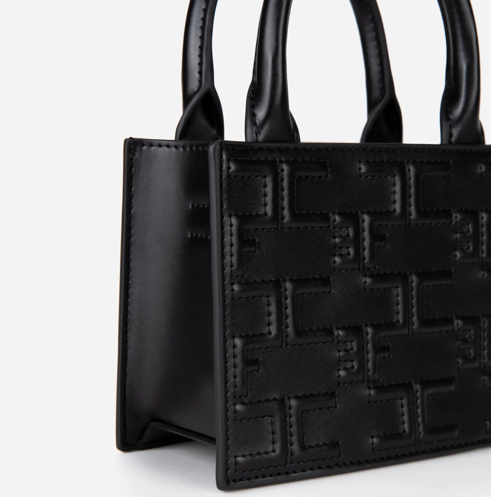 Elisabetta Franchi Borse A Mano^Bold Monogram Mini Shopper