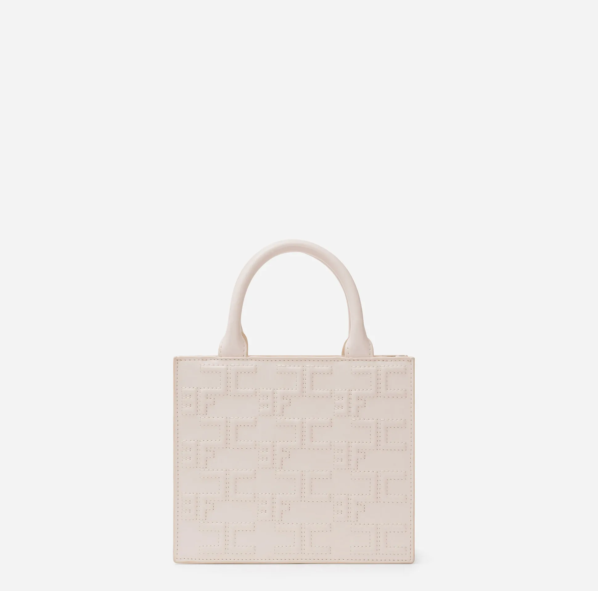 Elisabetta Franchi Borse A Mano^Bold Monogram Small Shopper