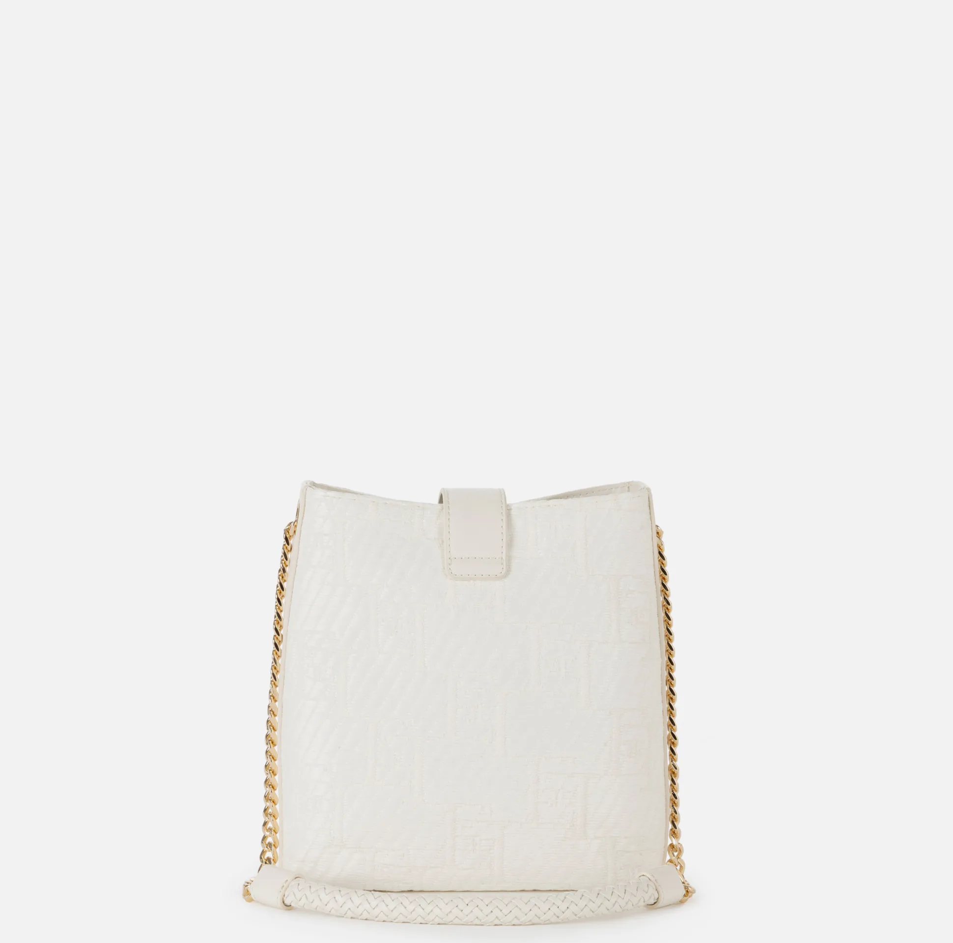 Elisabetta Franchi Borse A Tracolla^Borsa A Tracolla In Rafia Jacquard
