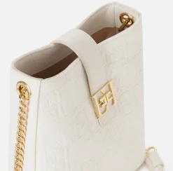 Elisabetta Franchi Borse A Tracolla^Borsa A Tracolla In Rafia Jacquard