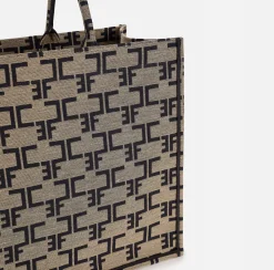 Elisabetta Franchi Borse A Mano^Borsa Monogram Grande