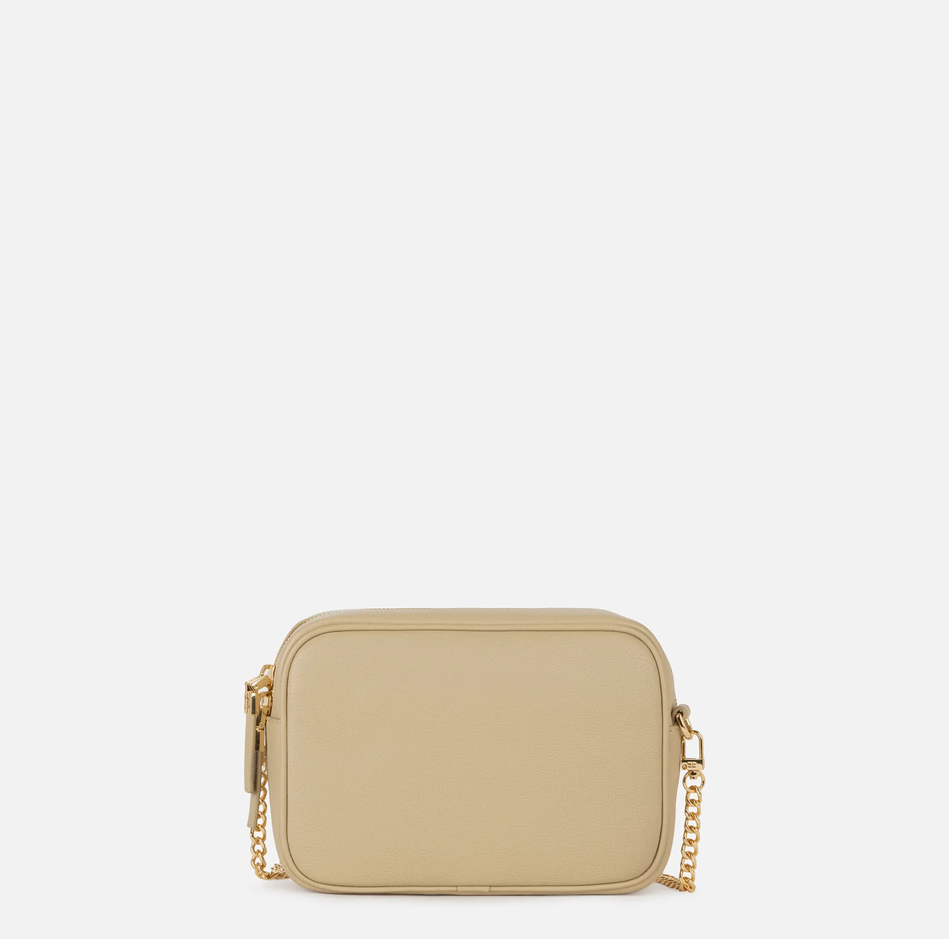 Elisabetta Franchi Borse A Tracolla^Camera Bag Con Logo In Metallo
