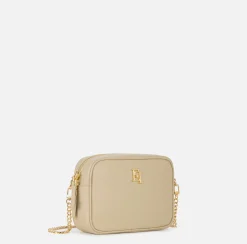 Elisabetta Franchi Borse A Tracolla^Camera Bag Con Logo In Metallo