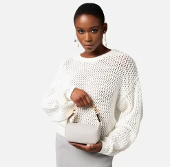 Elisabetta Franchi Borse A Tracolla^Camera Bag Con Morsetto In Metallo