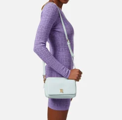 Elisabetta Franchi Borse A Tracolla^Camera Bag Con Tasca E Logo In Metallo