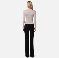Elisabetta Franchi Maglieria E Felpe^Cardigan In Rayon Con Logo