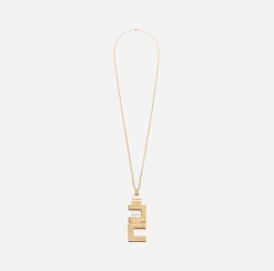 Elisabetta Franchi Mostra Tutti^Collana Con Charms Logo E Strass