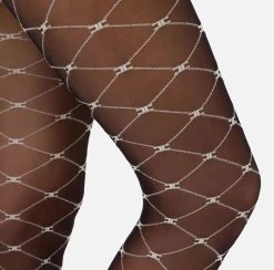 Elisabetta Franchi Mostra Tutti^Collant Trama Monogram