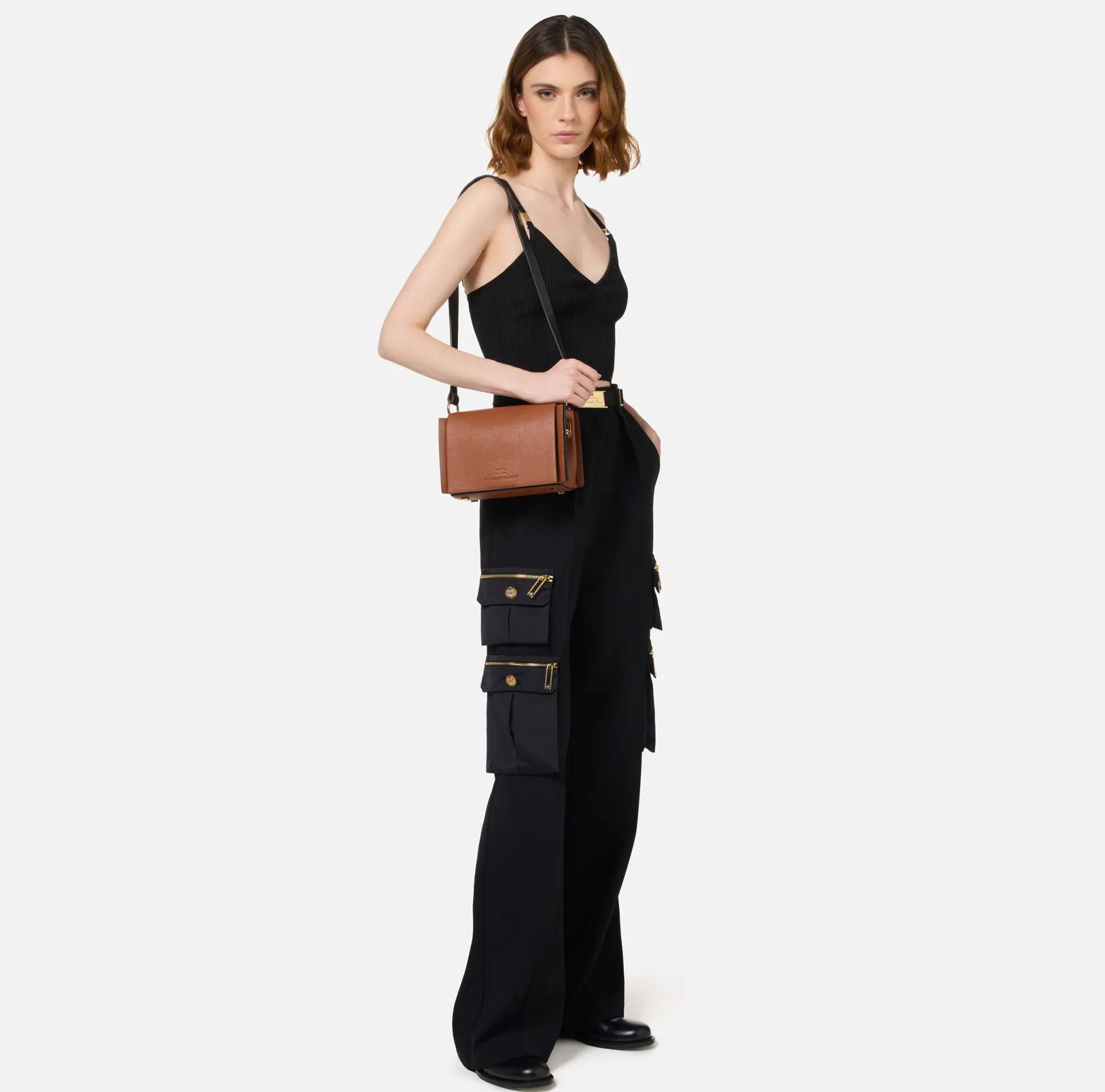 Elisabetta Franchi Borse A Tracolla^Dune Shoulder