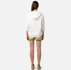 Elisabetta Franchi Maglieria E Felpe^Felpa In Cotone Boucle Con Logo