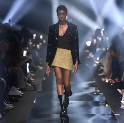 Elisabetta Franchi Giacche & Trench^Giacca In Ciniglia Con Paillettes