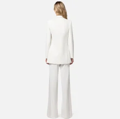 Elisabetta Franchi Giacche & Trench^Giacca In Crepe Leggero Con Rever A Lancia
