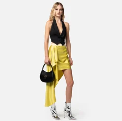 Elisabetta Franchi Giacche & Trench^Gilet In Fresco Lana Con Fusciacca