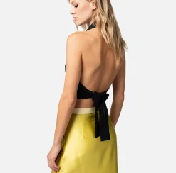 Elisabetta Franchi Giacche & Trench^Gilet In Fresco Lana Con Fusciacca