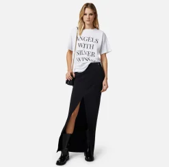 Elisabetta Franchi Gonne^Gonna Lunga In Crepe Fluido