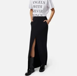 Elisabetta Franchi Gonne^Gonna Lunga In Crepe Fluido