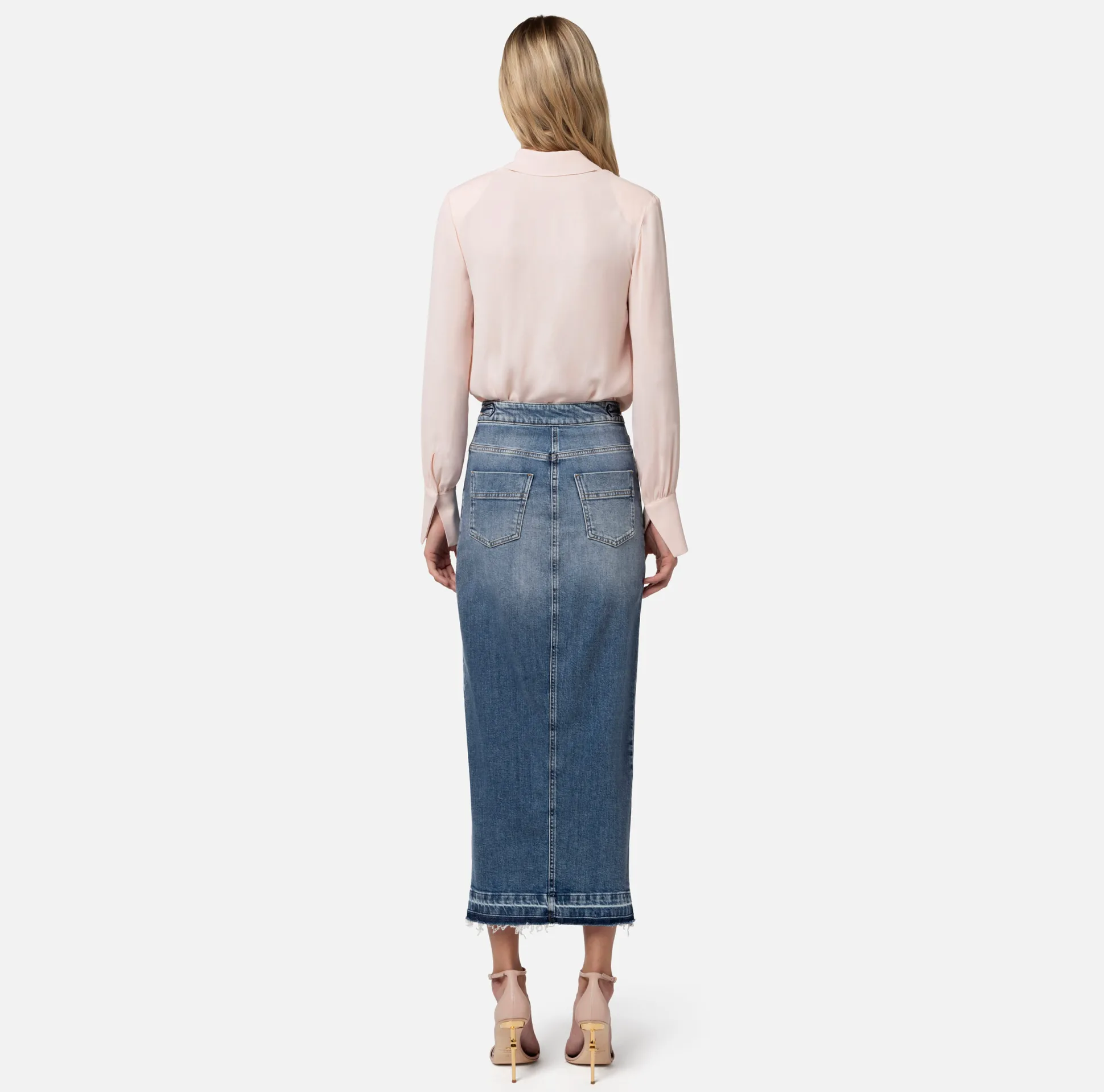 Elisabetta Franchi Gonne^Gonna Lunga In Denim