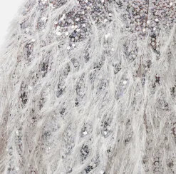 Elisabetta Franchi Gonne^Gonna Lunga In Tulle Con Ricamo