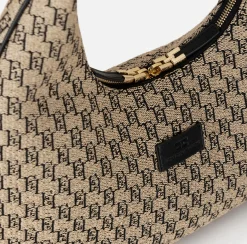 Elisabetta Franchi Borse A Mano^Hobo Grande In Rafia Jacquard