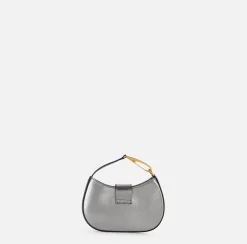 Elisabetta Franchi Borse A Mano^Hobo Mini Con Logo In Metallo