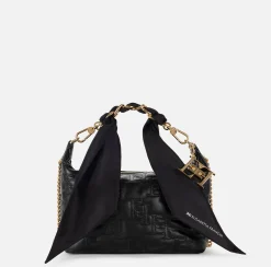 Elisabetta Franchi Borse A Mano^Hobo Piccola Con Catena Foulard