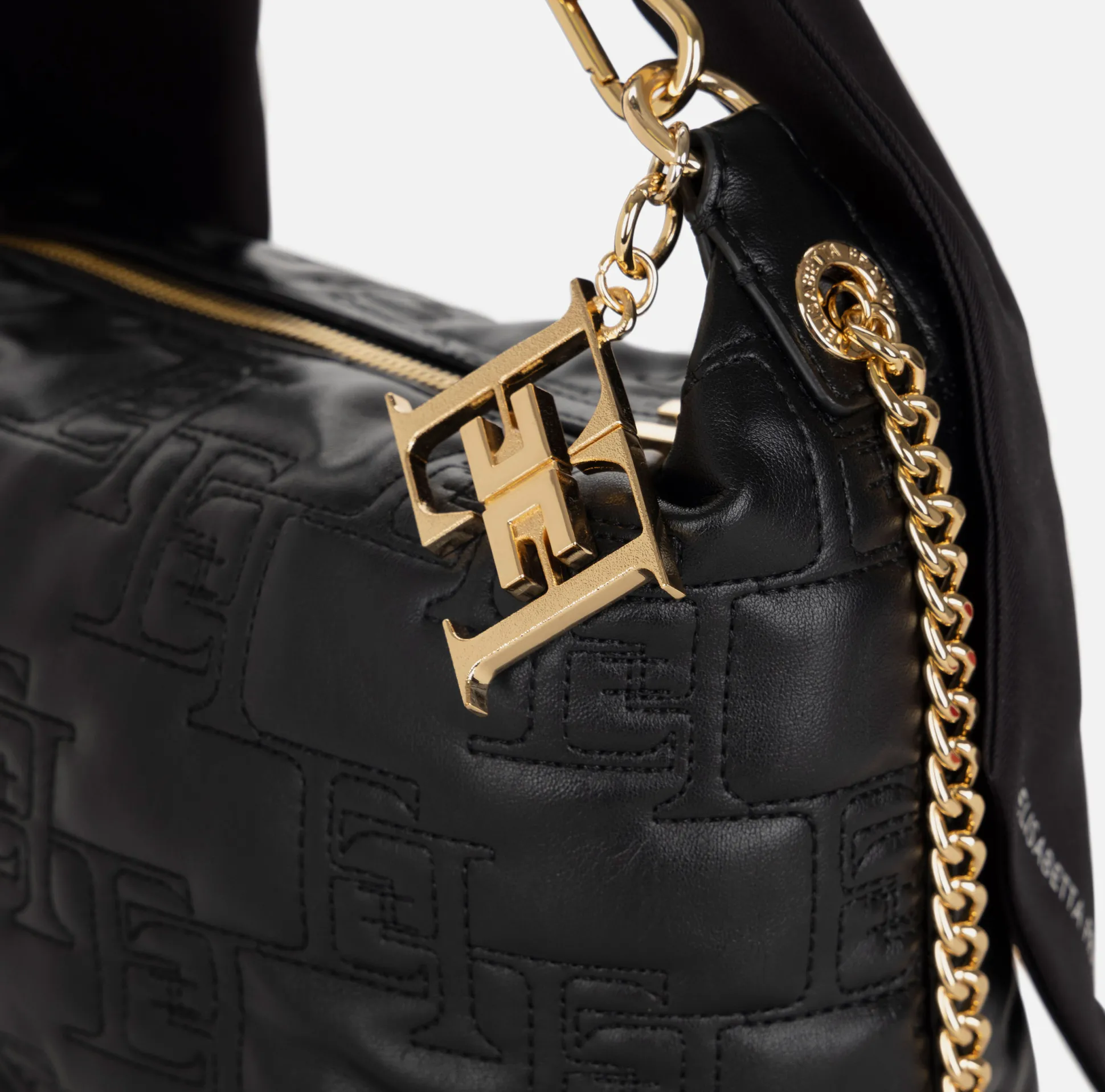 Elisabetta Franchi Borse A Mano^Hobo Piccola Con Catena Foulard