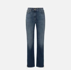 Elisabetta Franchi Jeans^Jeans A Palazzo Con Maxi Zip