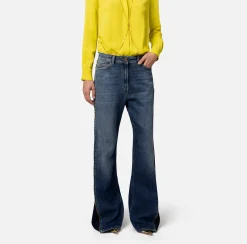 Elisabetta Franchi Jeans^Jeans A Palazzo Con Maxi Zip