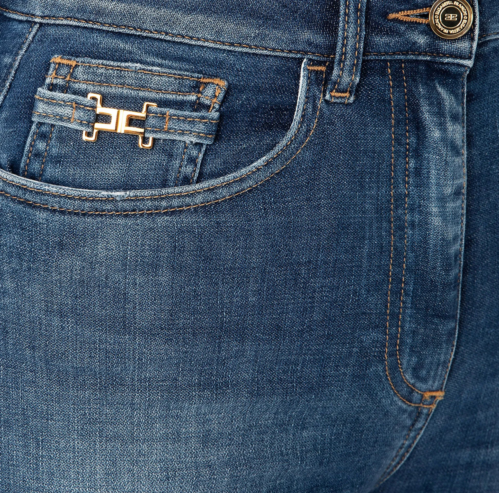 Elisabetta Franchi Jeans^Jeans A Zampetta