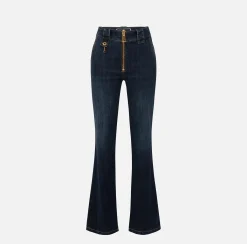 Elisabetta Franchi Jeans^Jeans A Zampetta Con Zip