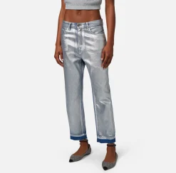 Elisabetta Franchi Jeans^Jeans Boyfriend Laminato