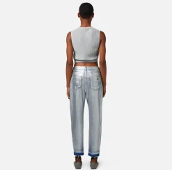 Elisabetta Franchi Jeans^Jeans Boyfriend Laminato