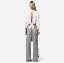 Elisabetta Franchi Jeans^Jeans Cargo Con Lacci