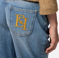 Elisabetta Franchi Jeans^Jeans Gamba Dritta Con Ricamo