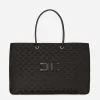 Elisabetta Franchi Borse A Spalla^Madame Monogram Shopper Con Logo