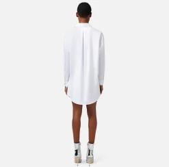 Elisabetta Franchi Abiti^Miniabito Camicia Con Gonna In Crepe Ricamato