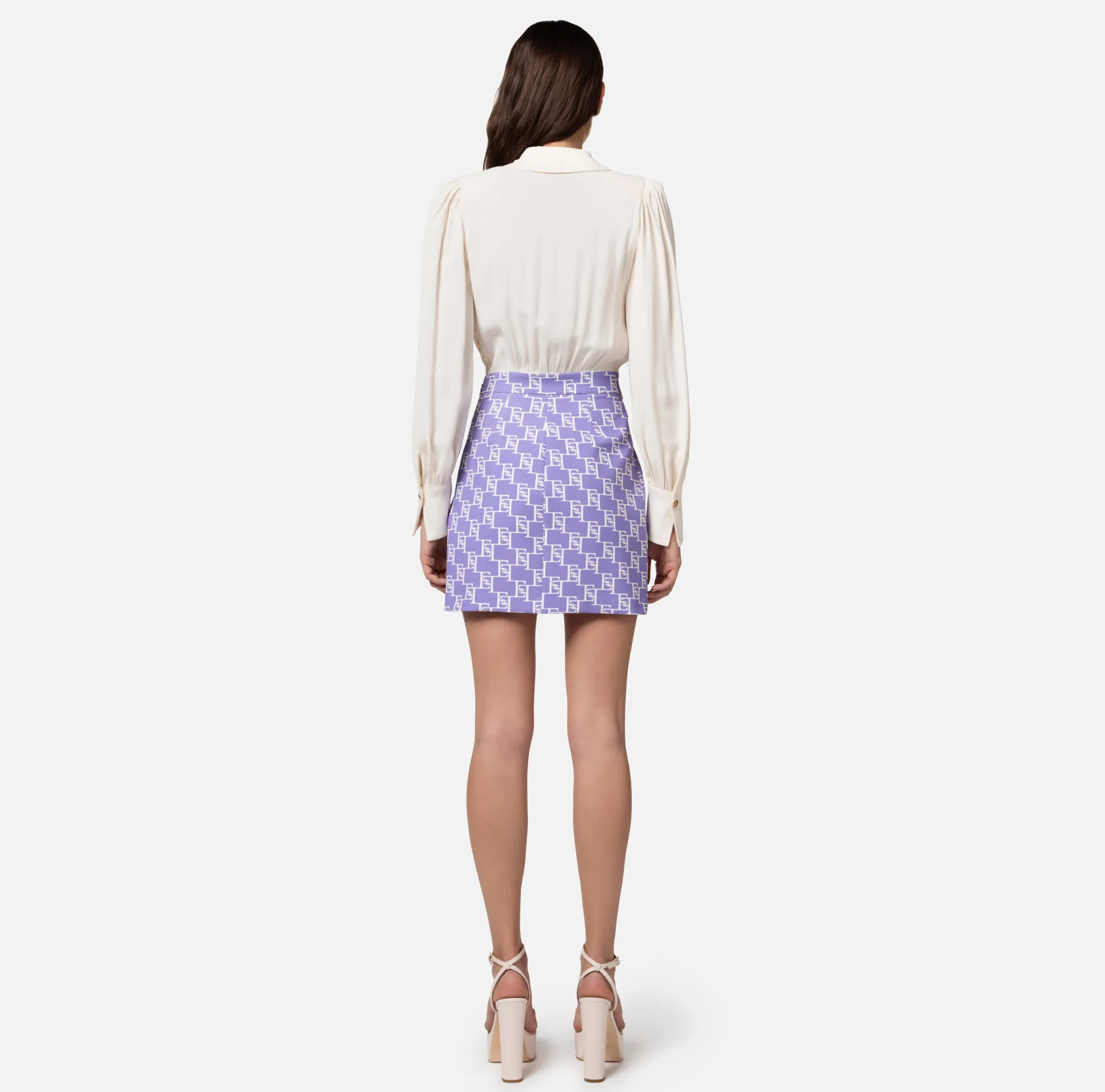 Elisabetta Franchi Abiti^Miniabito Combinato In Viscosa