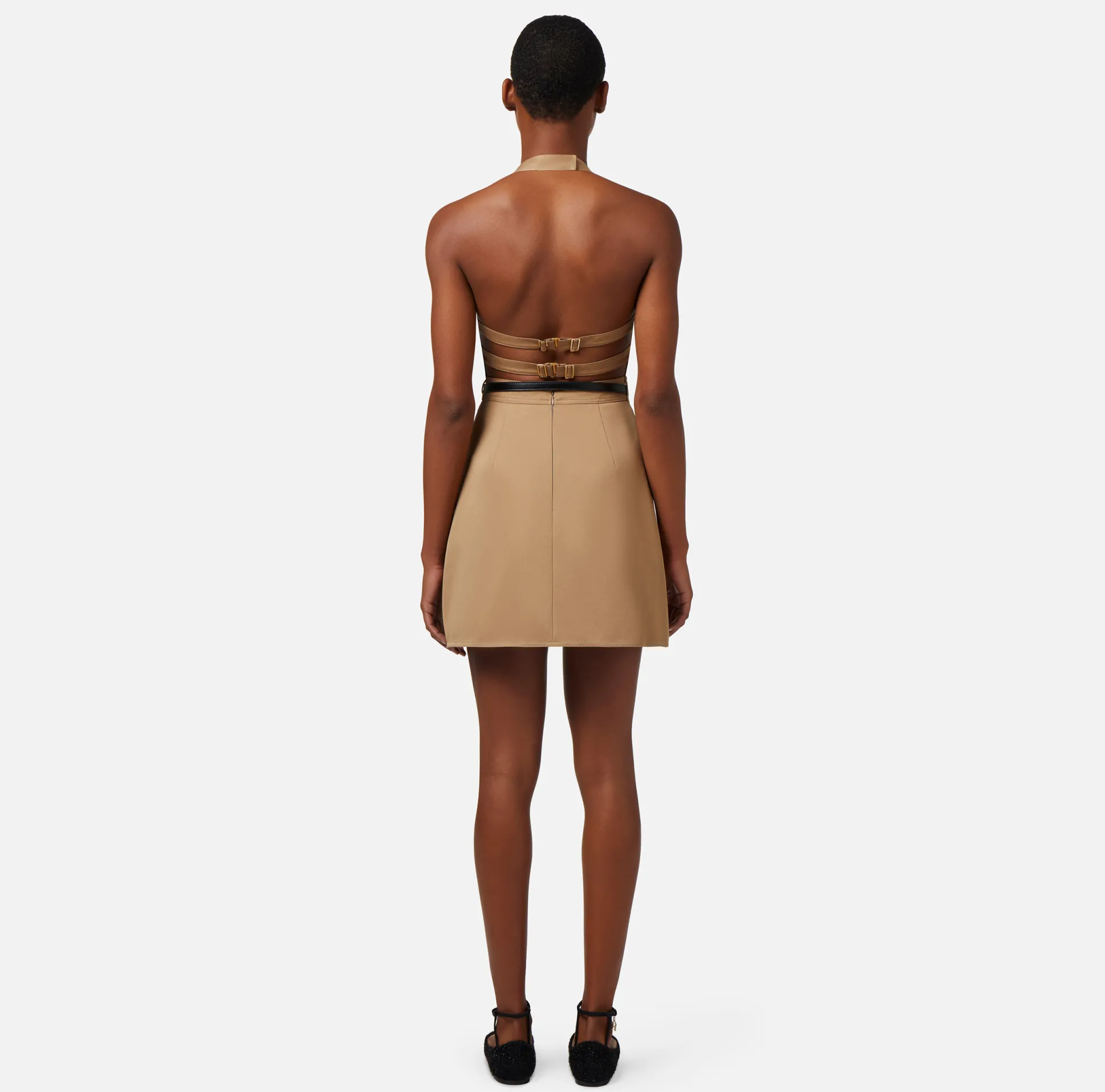 Elisabetta Franchi Abiti^Miniabito In Cotone Utility