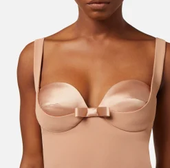 Elisabetta Franchi Abiti^Miniabito In Crepe Con Fiocchi