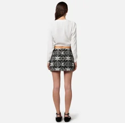 Elisabetta Franchi Gonne^Minigonna In Tweed Jacquard