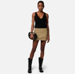 Elisabetta Franchi Gonne^Minigonna In Tweed Lurex