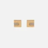 Elisabetta Franchi Mostra Tutti^Orecchini Logo Cubo Con Cubo
