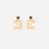 Elisabetta Franchi Mostra Tutti^Orecchino Logo Geometrico